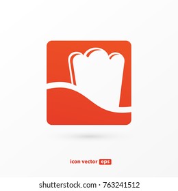 Illustration of business logotype restaurant and cafe. Vector design cooking logo. Food pictogram, cooking abstract icon