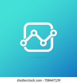 Illustration of business logotype science. Vector design logo laboratory. Molecule pictogram, chemistry abstract icon