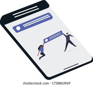 It's an illustration for a business website and apps anything else for like advertisement purpose. It may be used for indication best offer notification or modified as your use.