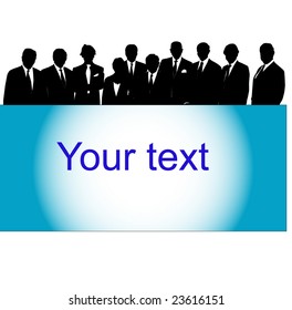 Illustration of businessman