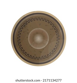 Illustration button decorating and tailoring clothes, shoes, bags.
