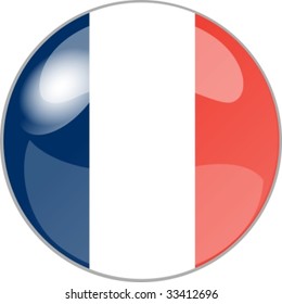 illustration of a button france