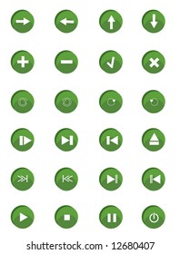 Illustration of buttons