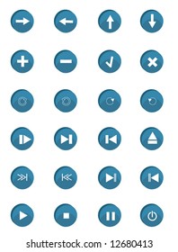 Illustration of buttons