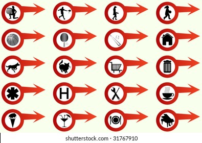 Illustration of buttons