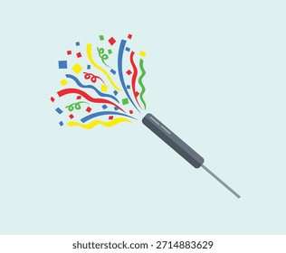 Una ilustración de una herramienta de desmontaje de cables con cables multicolores que explotan