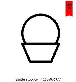 illustration of cactus flat icon