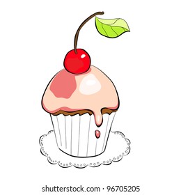 Illustration of cake
