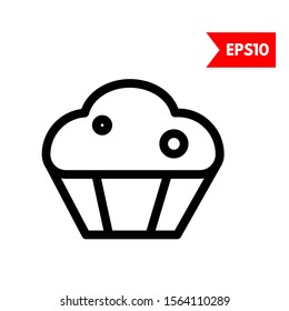 illustration of cake bag icon
