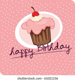 illustration of a cake on a white background
