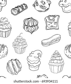 illustration of cakes