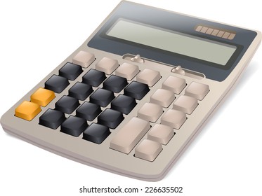 Illustration of calculator
