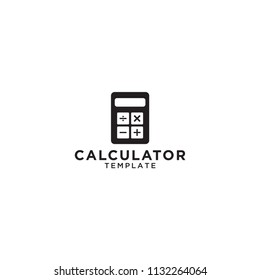 Illustration of calculator graphic design template vector