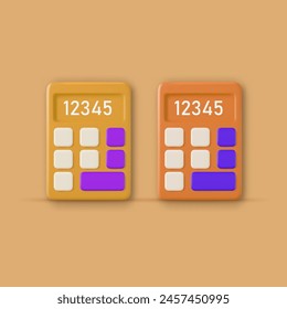 illustration of a calculator icon