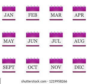 illustration of the calendar