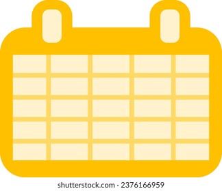 It's an illustration of the calendar