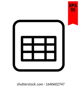 illustration of calendar flat icon