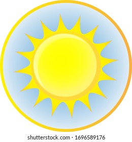 Illustration for children’s calendar. Weather.