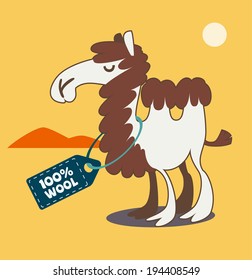 illustration of camel