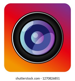 Illustration of the camera app.