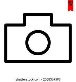 illustration of camera design icon