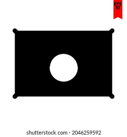 ilustración del icono de diseño de cámara