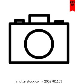 illustration of camera design icon
