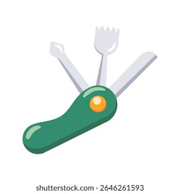 Ilustração de Camping Portable Utilities 
