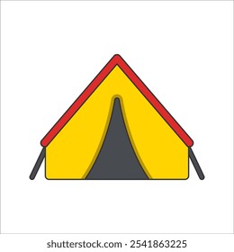 Illustration of a Camping Tent