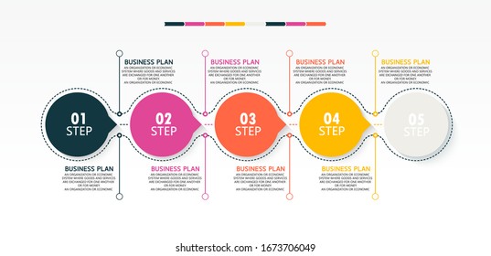 illustration Can be used for process, presentations, layout, banner,info graph There are 5 steps or layers.