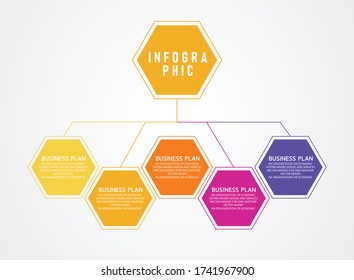 illustration Can be used for process, presentations, layout, banner,info graph There are 5 steps or layers.