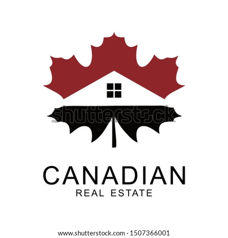 illustration of Canadian maple leaf symbol