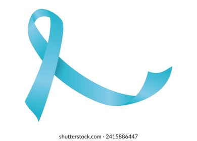 Illustration of cancer awareness ribbon