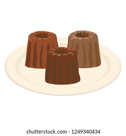 Illustration of the canele