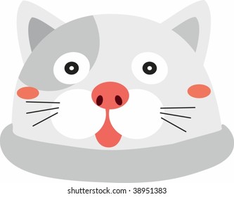 ilustración del capuchón en blanco