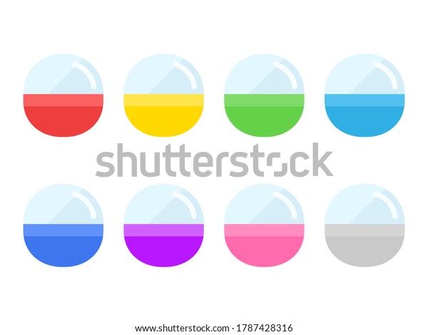 Illustration Capsules Gachapons Machine: เวกเตอร์สต็อก (ปลอดค่า ...