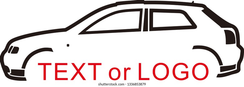 illustration for car