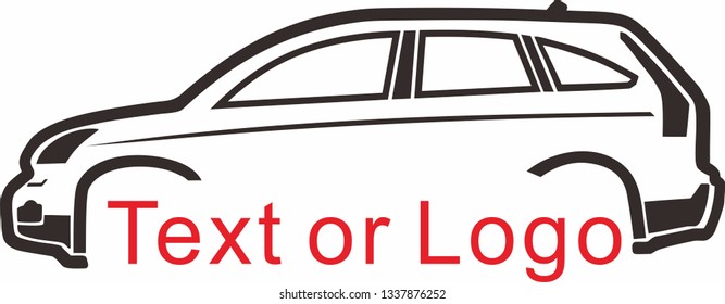 illustration for car