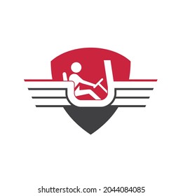illustration of car driver, vector art.