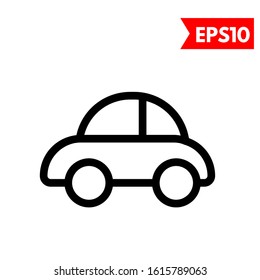 illustration of car flat icon