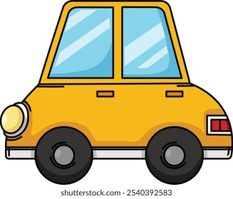 illustration of car outline white on background vector