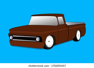 illustration car from the side