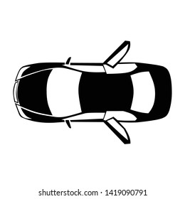 illustration of a car, suitable for creative logos