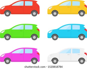 Illustration of a car. Illustration of a vehicle.