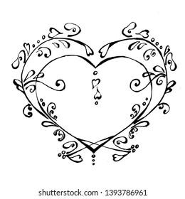the illustration with the card of hearts  - ace.
