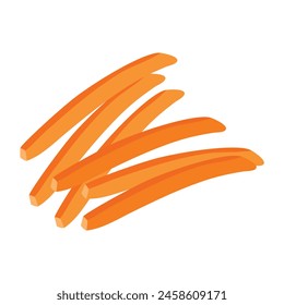 Illustration Carot slice Vegetable fresh