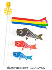 Illustration of a carp streamers.