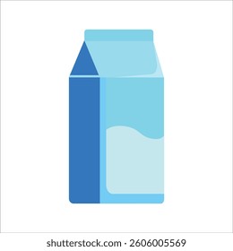 An illustration of a carton of milk, emphasizing freshness and nutrition.