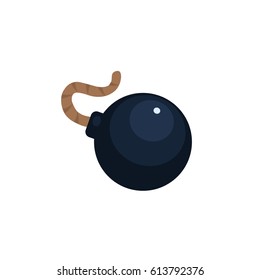 Illustration of a cartoon bomb