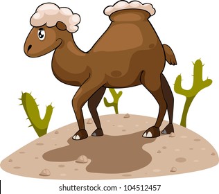 illustration cartoon bull vector